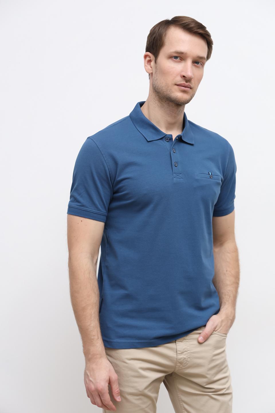 Поло Sea Barrier синее