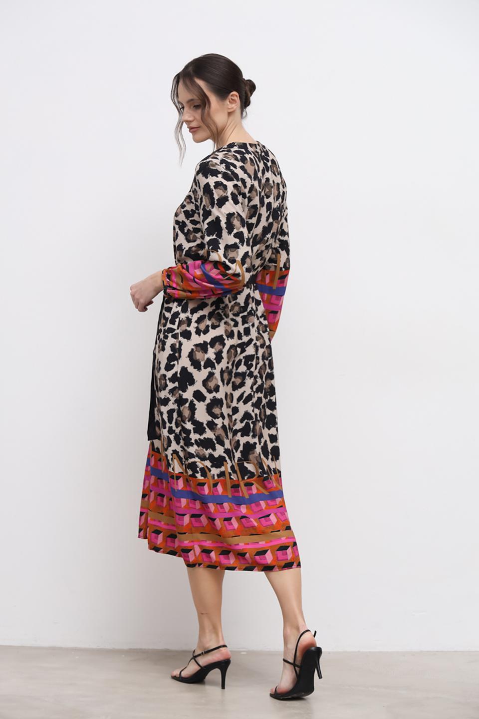 Платье Catnoir леопард с принтом