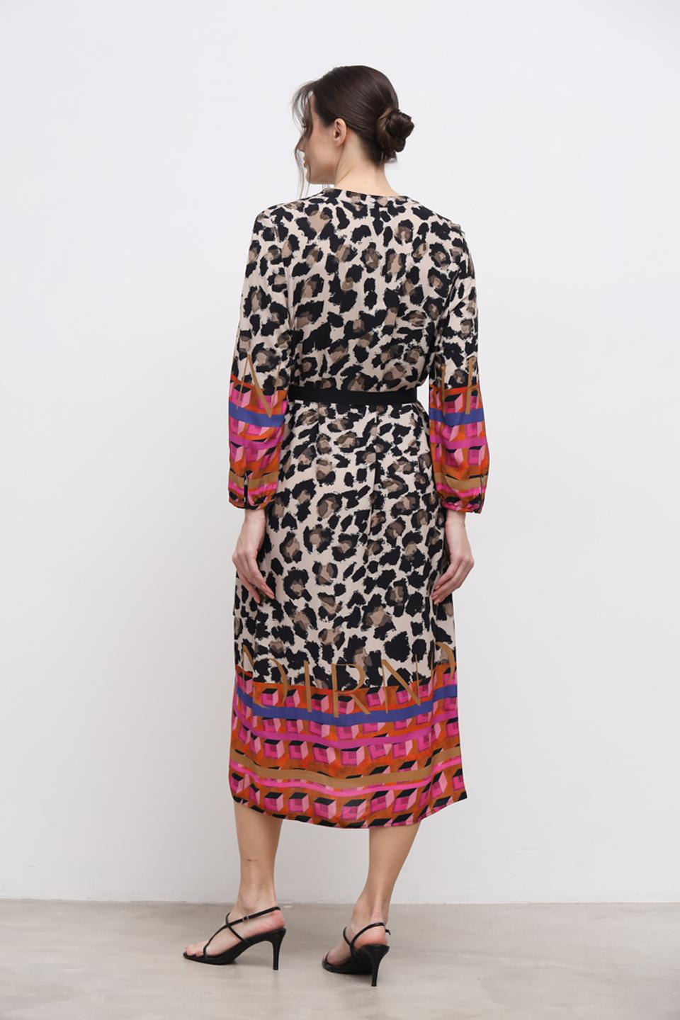 Платье Catnoir леопард с принтом