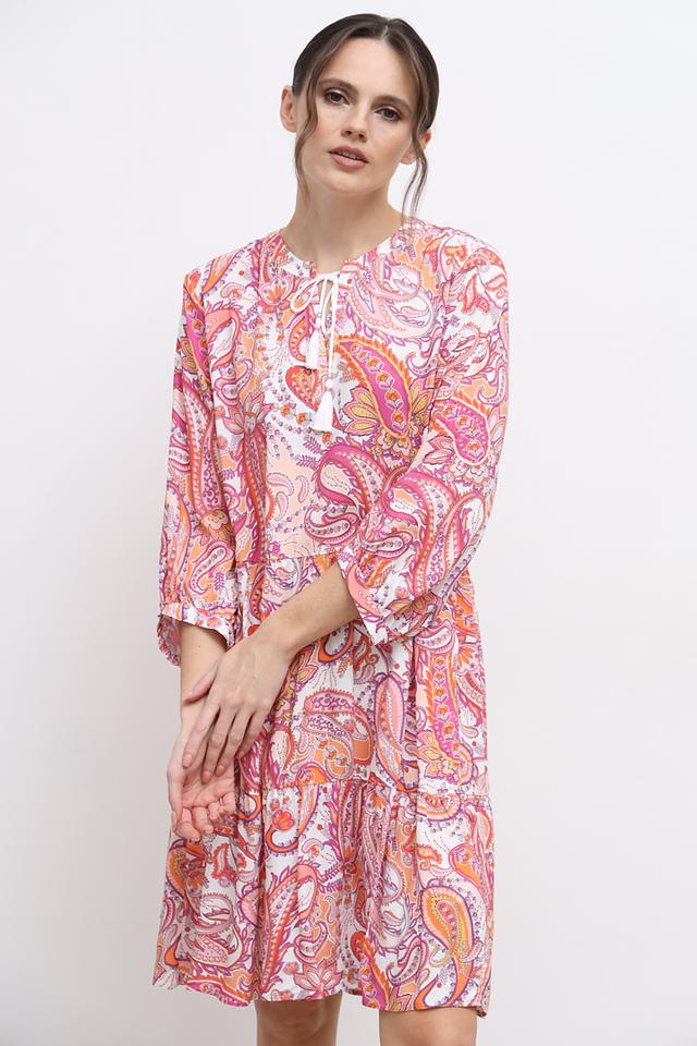 Платье SE Stenau с павлиньим принтом