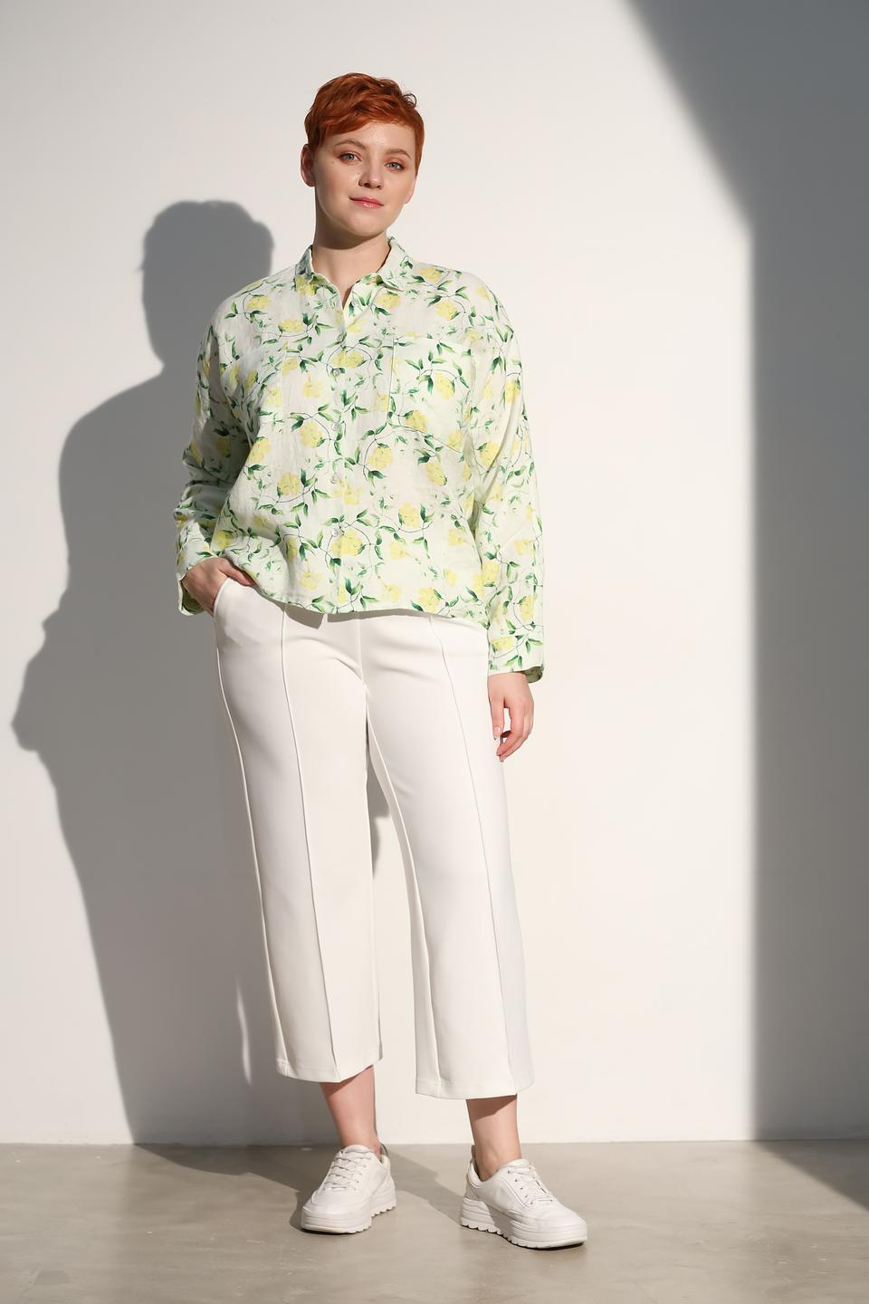 Рубашка Lisa Campione с цветочным принтом