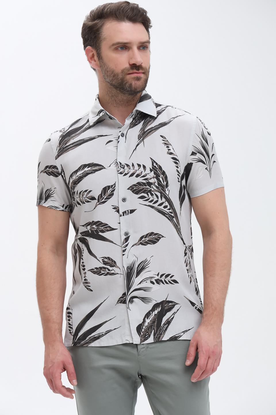 Рубашка Strellson с тропическим принтом