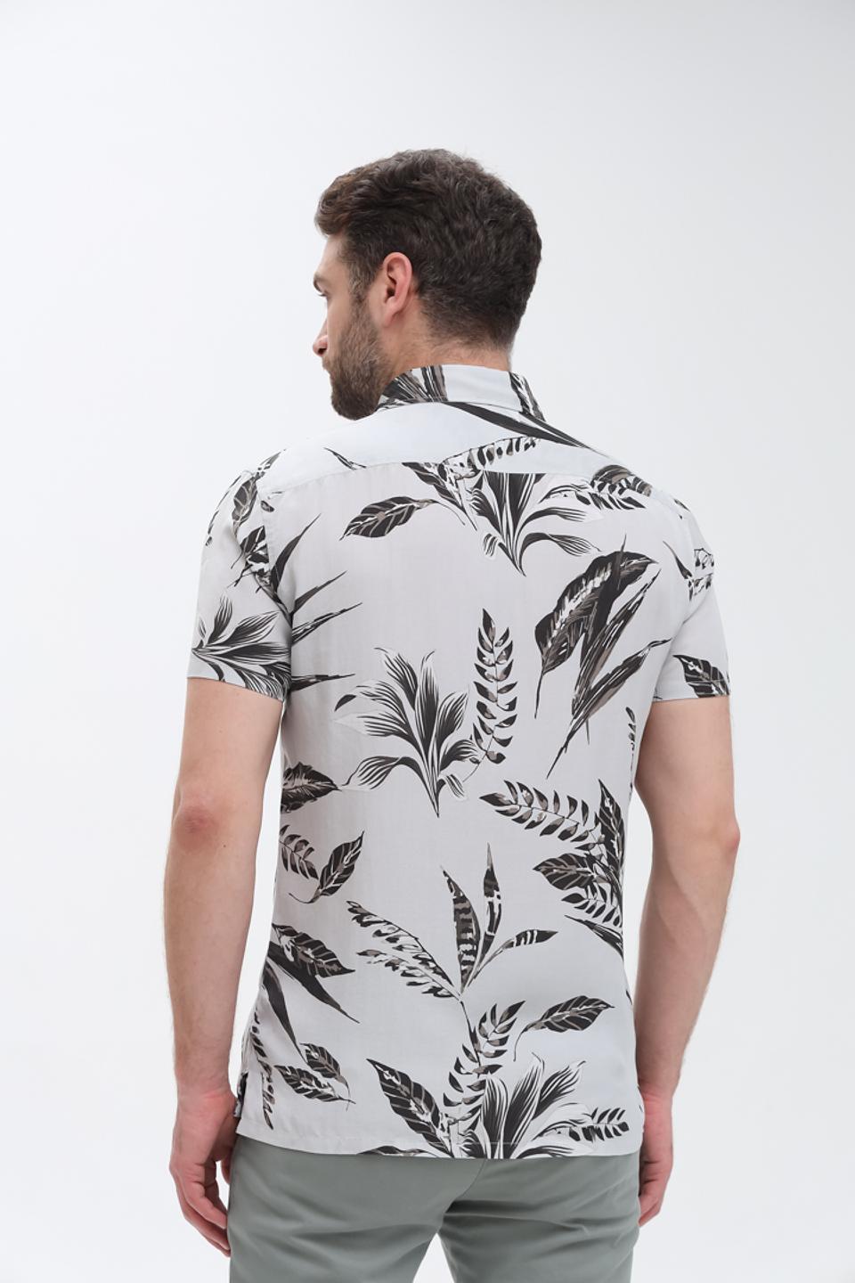 Рубашка Strellson с тропическим принтом