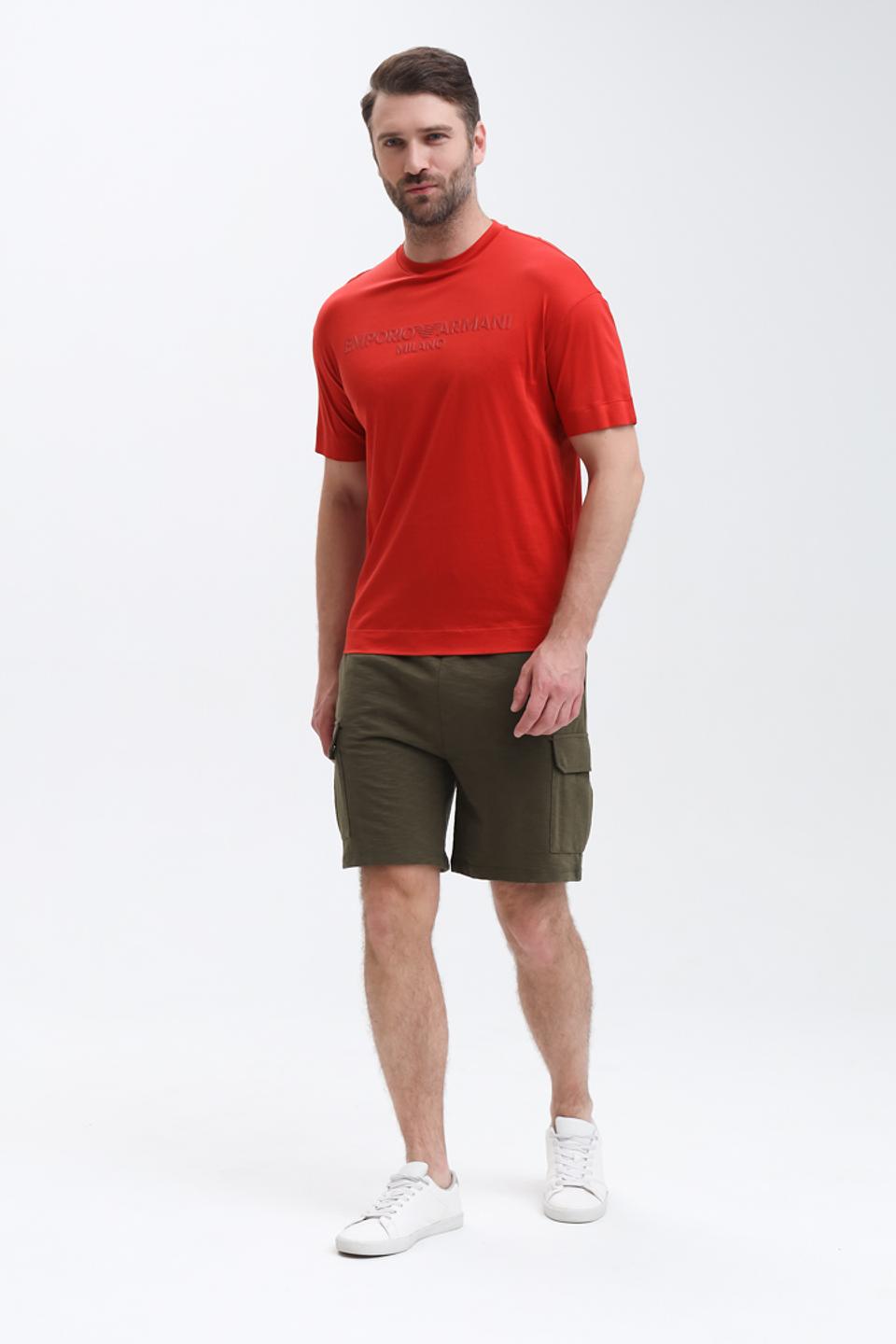 Шорты Strellson хаки с карманами