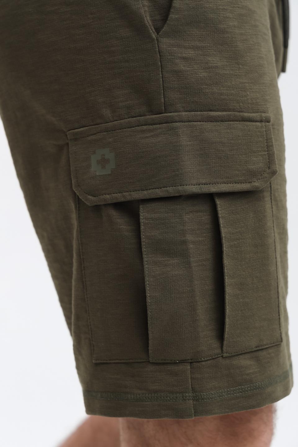 Шорты Strellson хаки с карманами