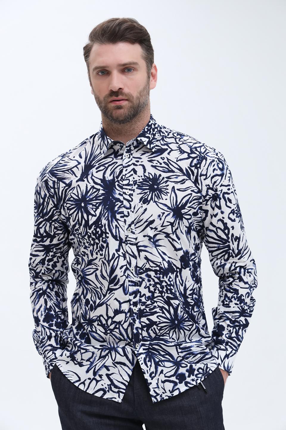 Рубашка Gaudi с цветочным принтом