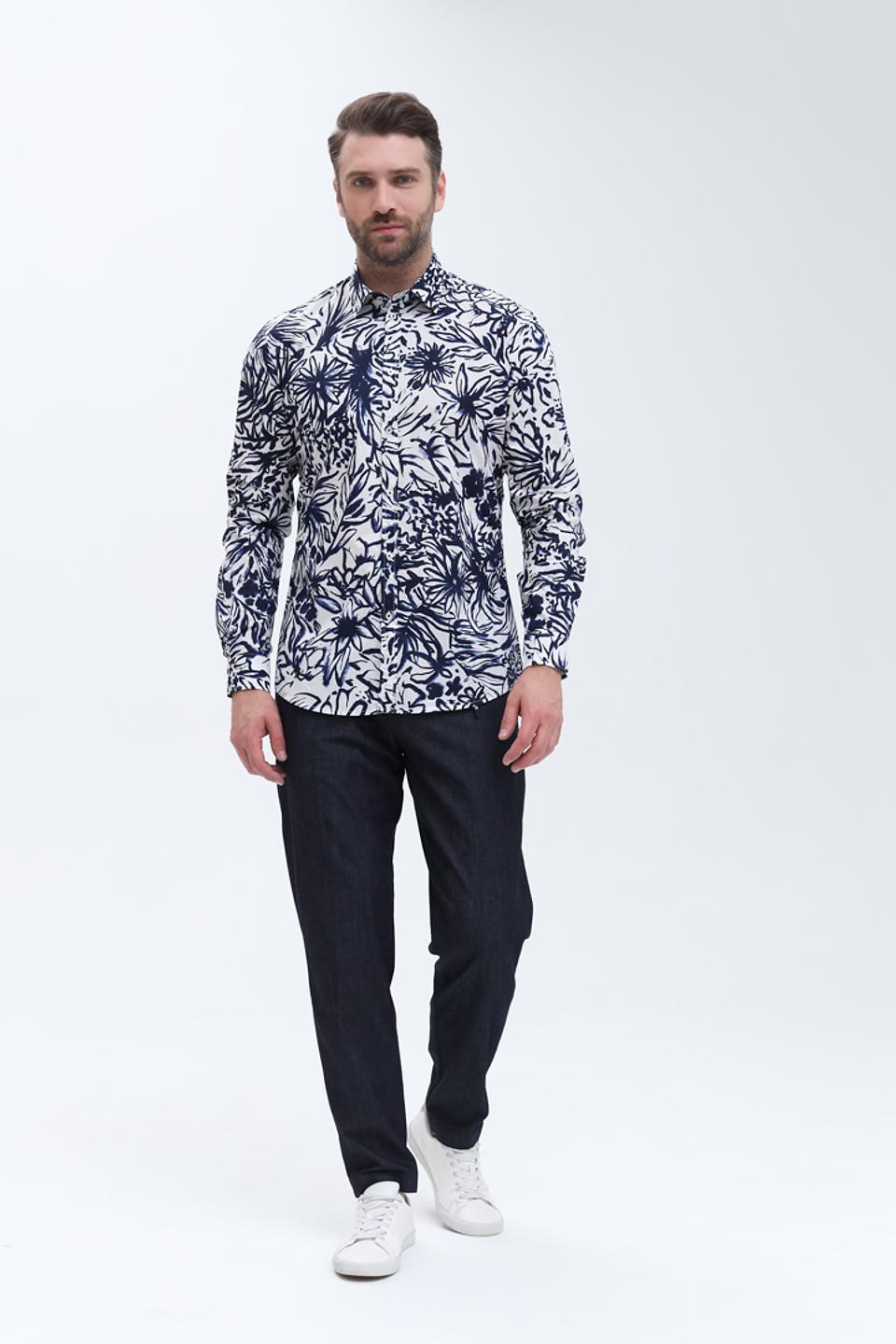 Рубашка Gaudi с цветочным принтом