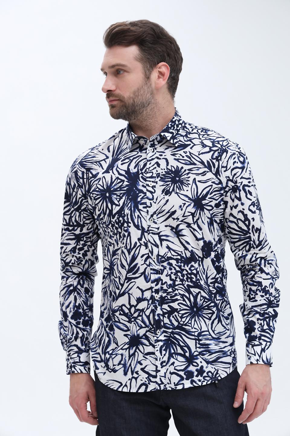 Рубашка Gaudi с цветочным принтом