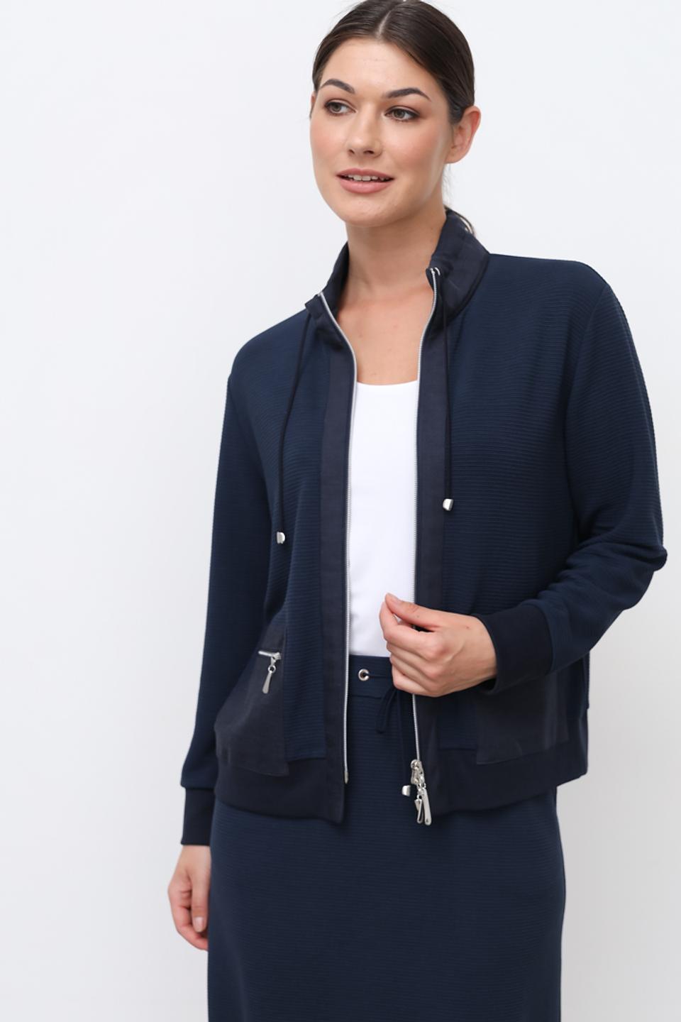 Жакет Sommer mann приталенный синий