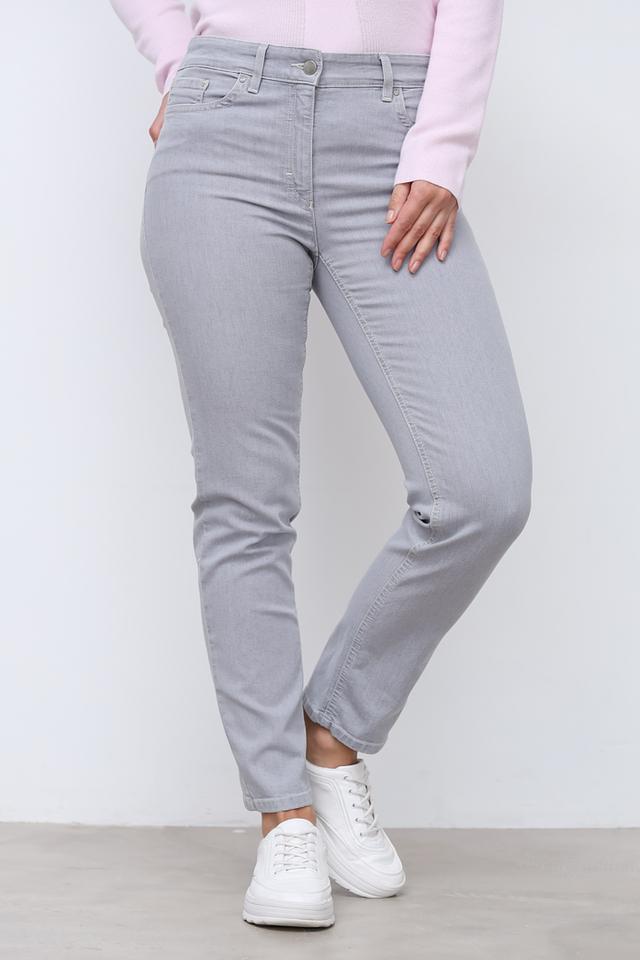 Джинсы Zerres серые слим