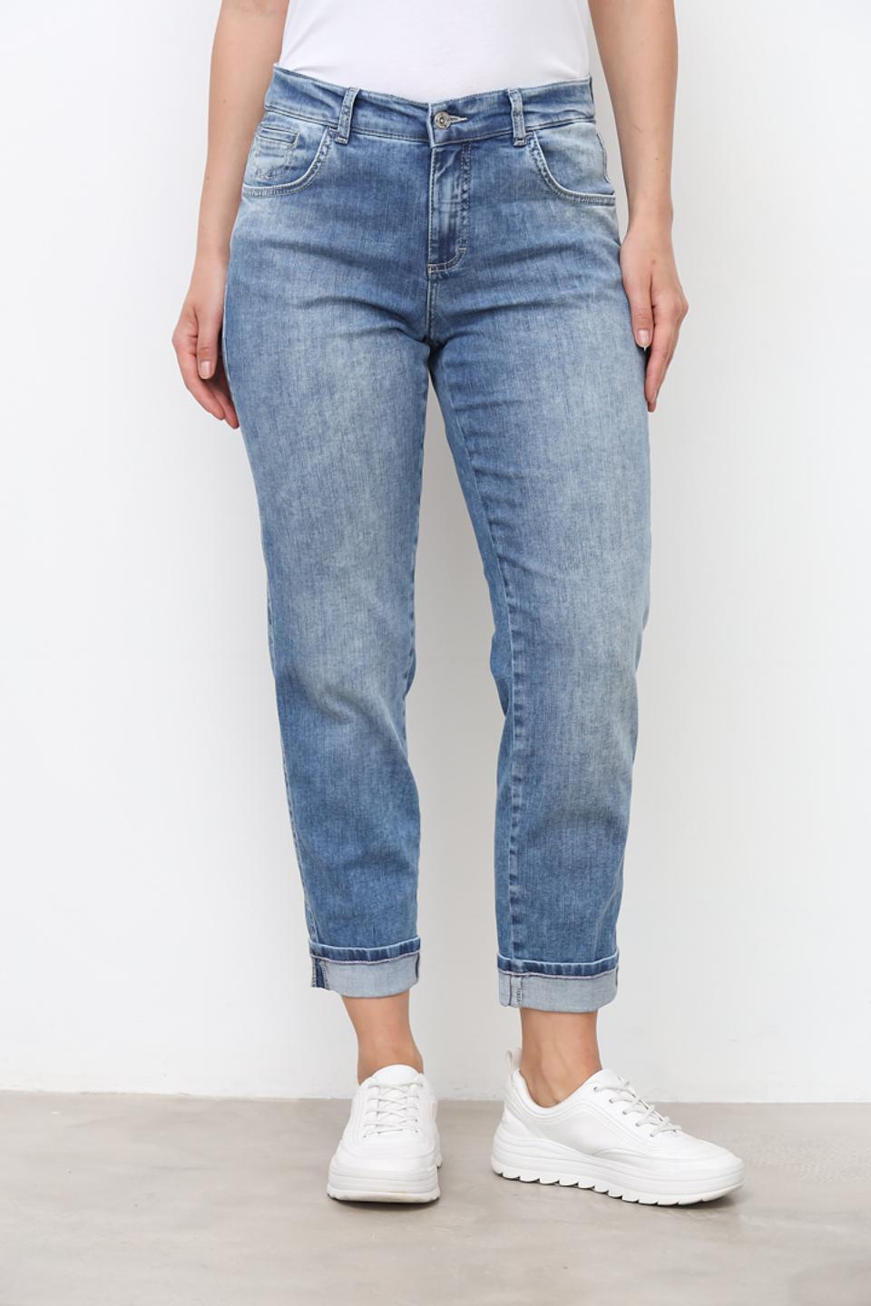 Джинсы Angels укороченные голубые