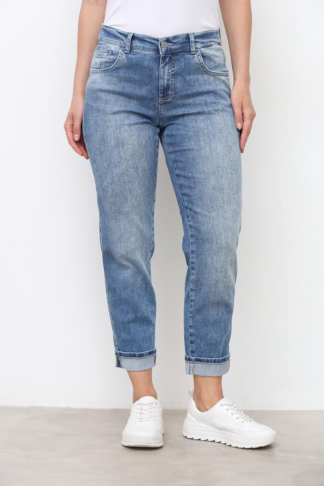 Джинсы Angels укороченные голубые