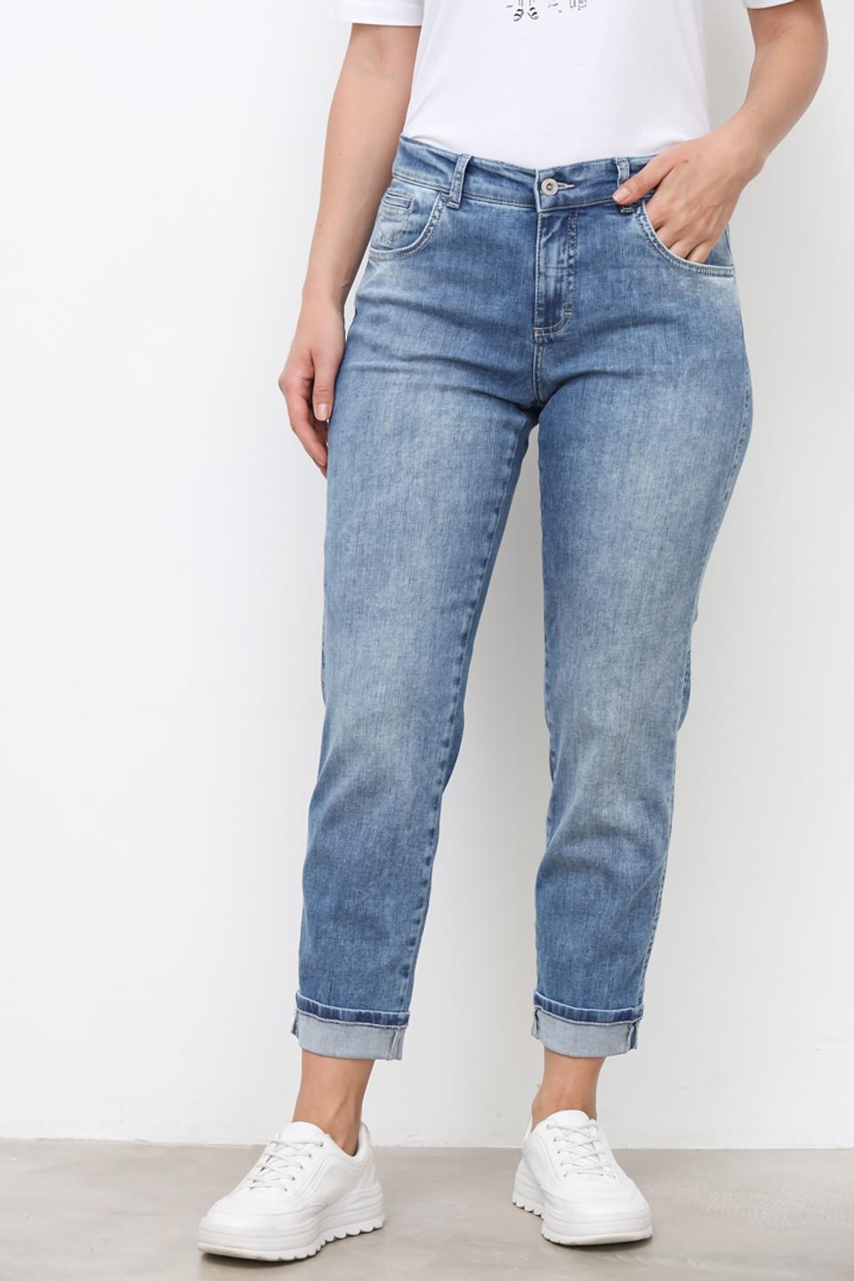 Джинсы Angels укороченные голубые