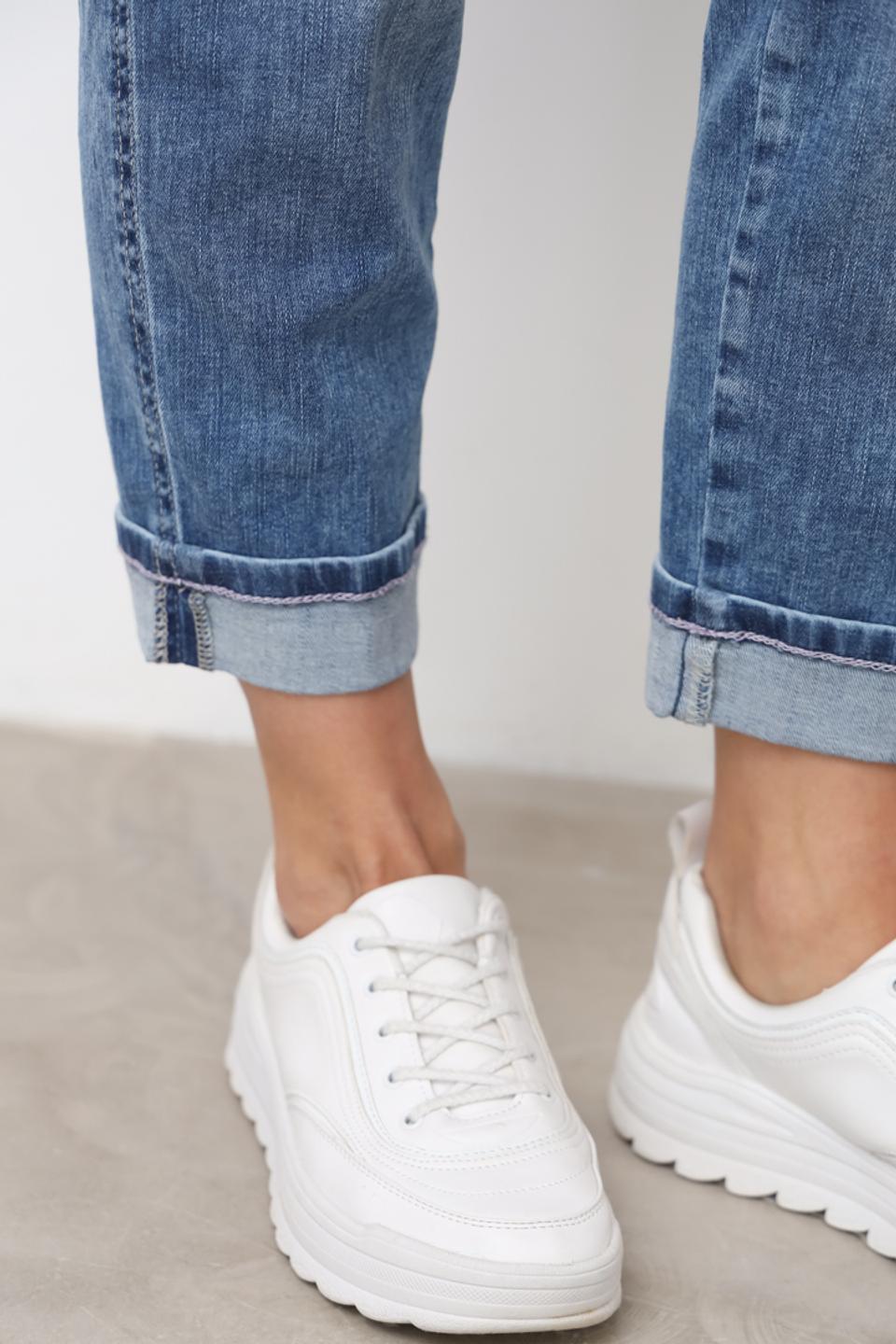 Джинсы Angels укороченные голубые