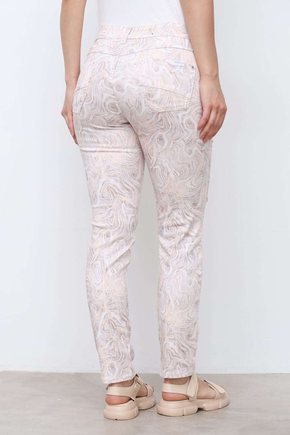 Брюки Zerres с мраморным принтом