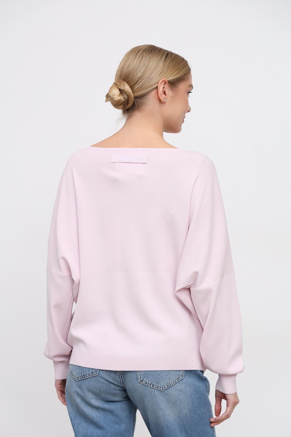 Пуловер Zhrill женский светло-розовый