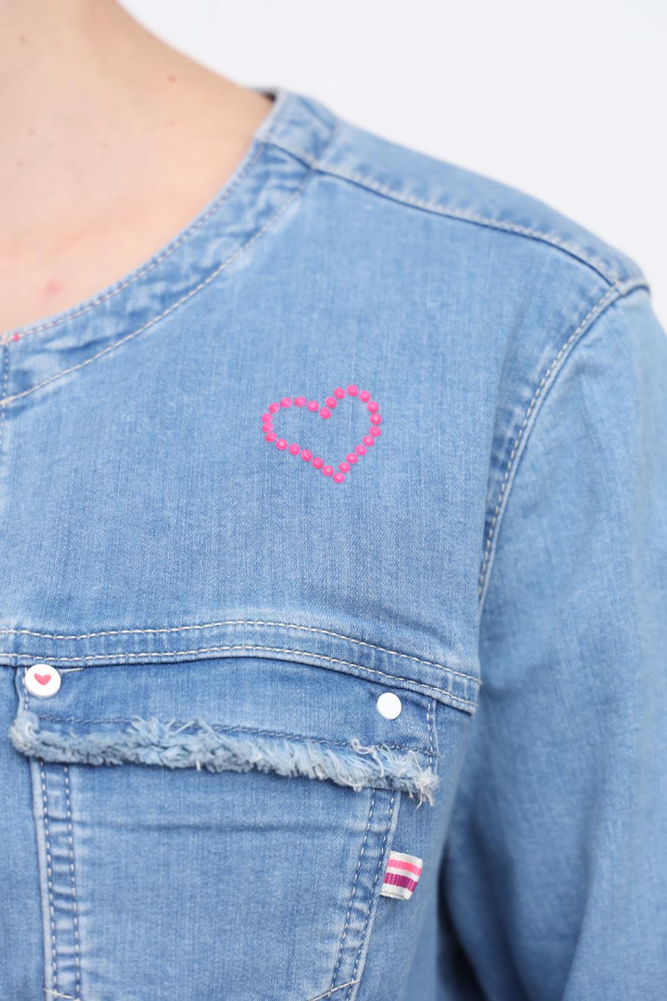 Жакет Ppep. джинсовый голубой