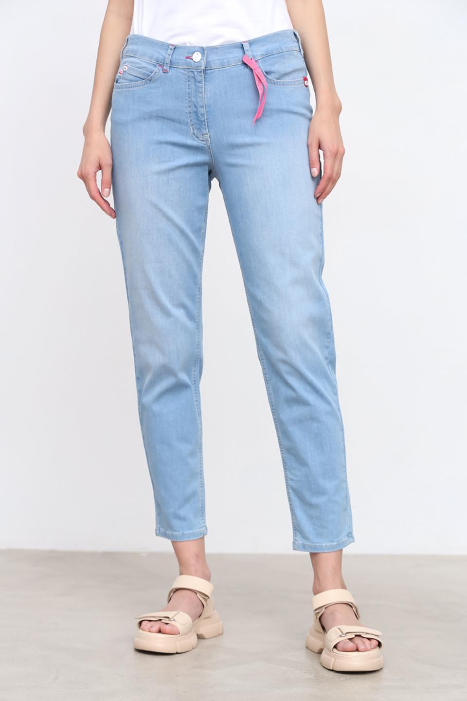 Джинсы Ppep. mom fit голубые