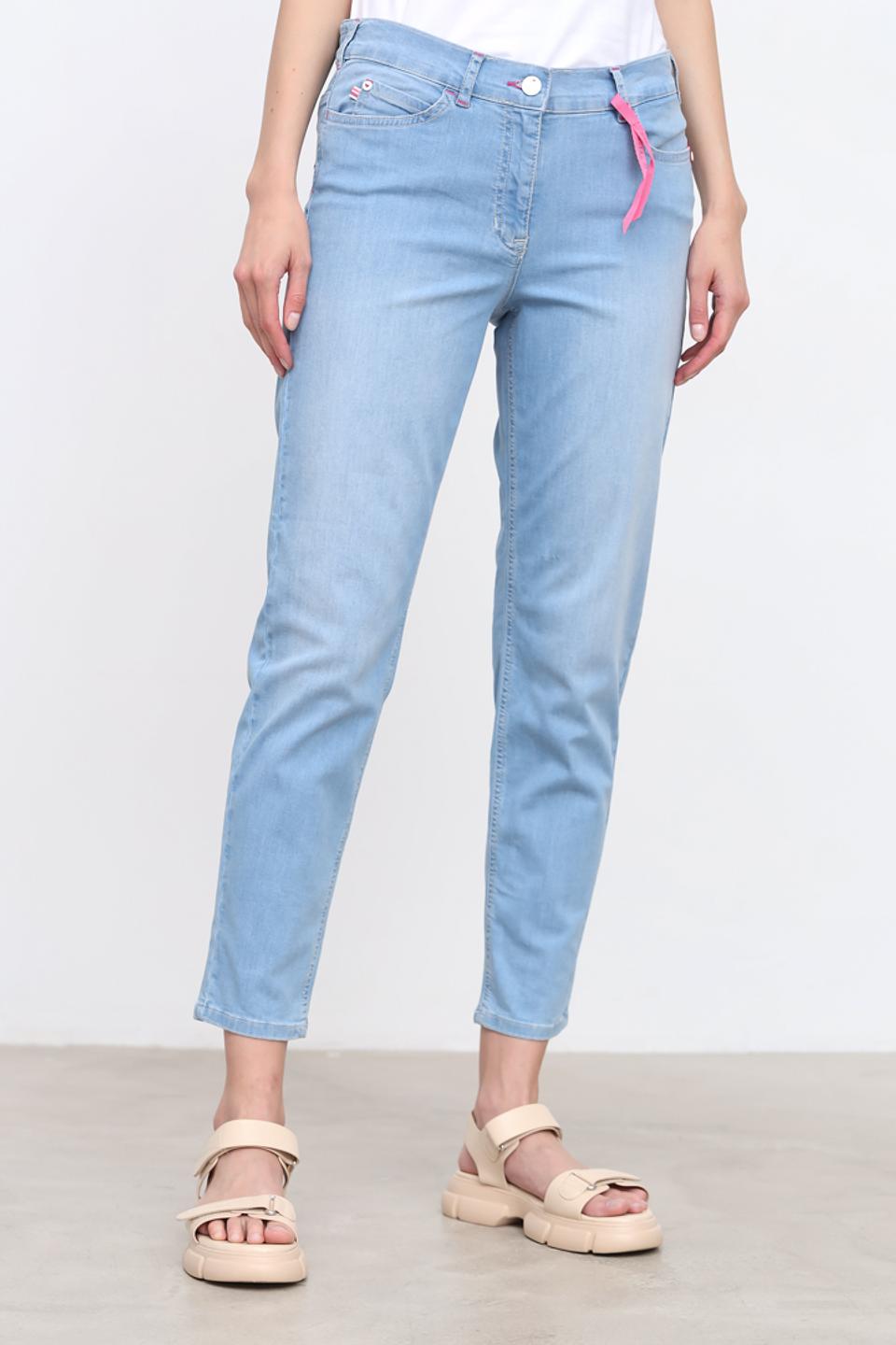 Джинсы Ppep. mom fit голубые