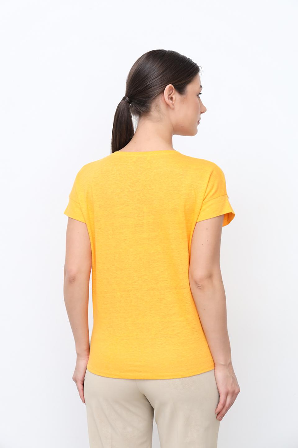 Футболка Cinque женская желтая