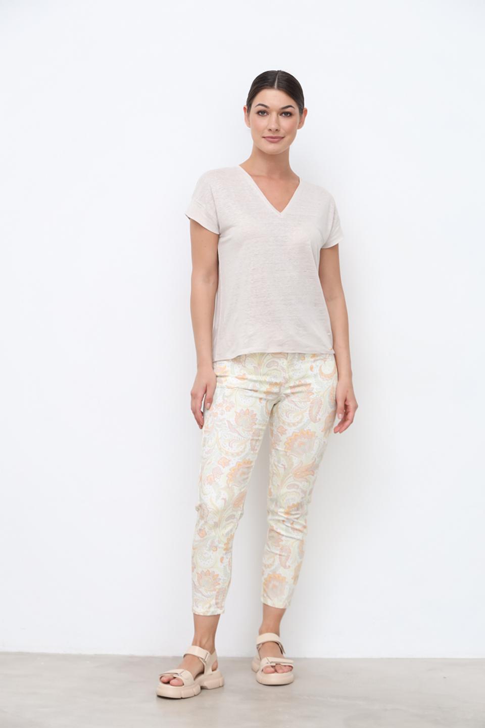 Брюки Angels с цветочным принтом