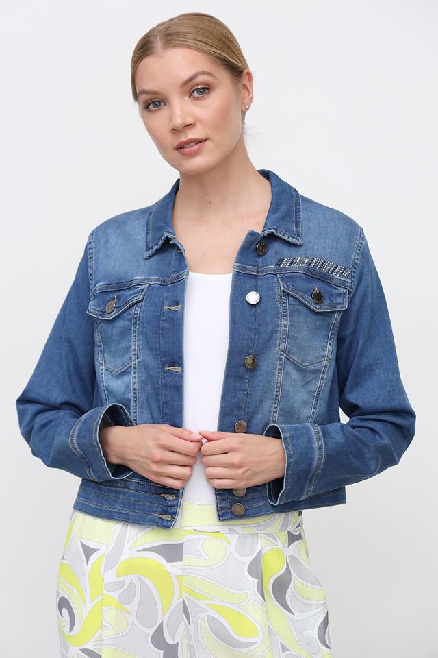 Жакет Tuzzi деним с вышивкой