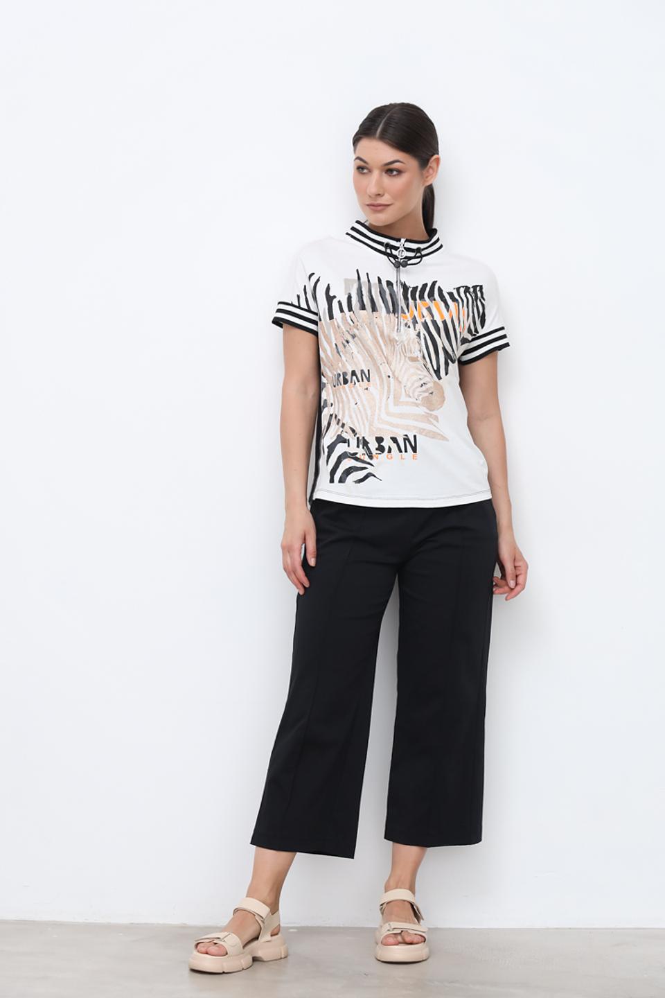 Джинсы Tuzzi кюлоты черные