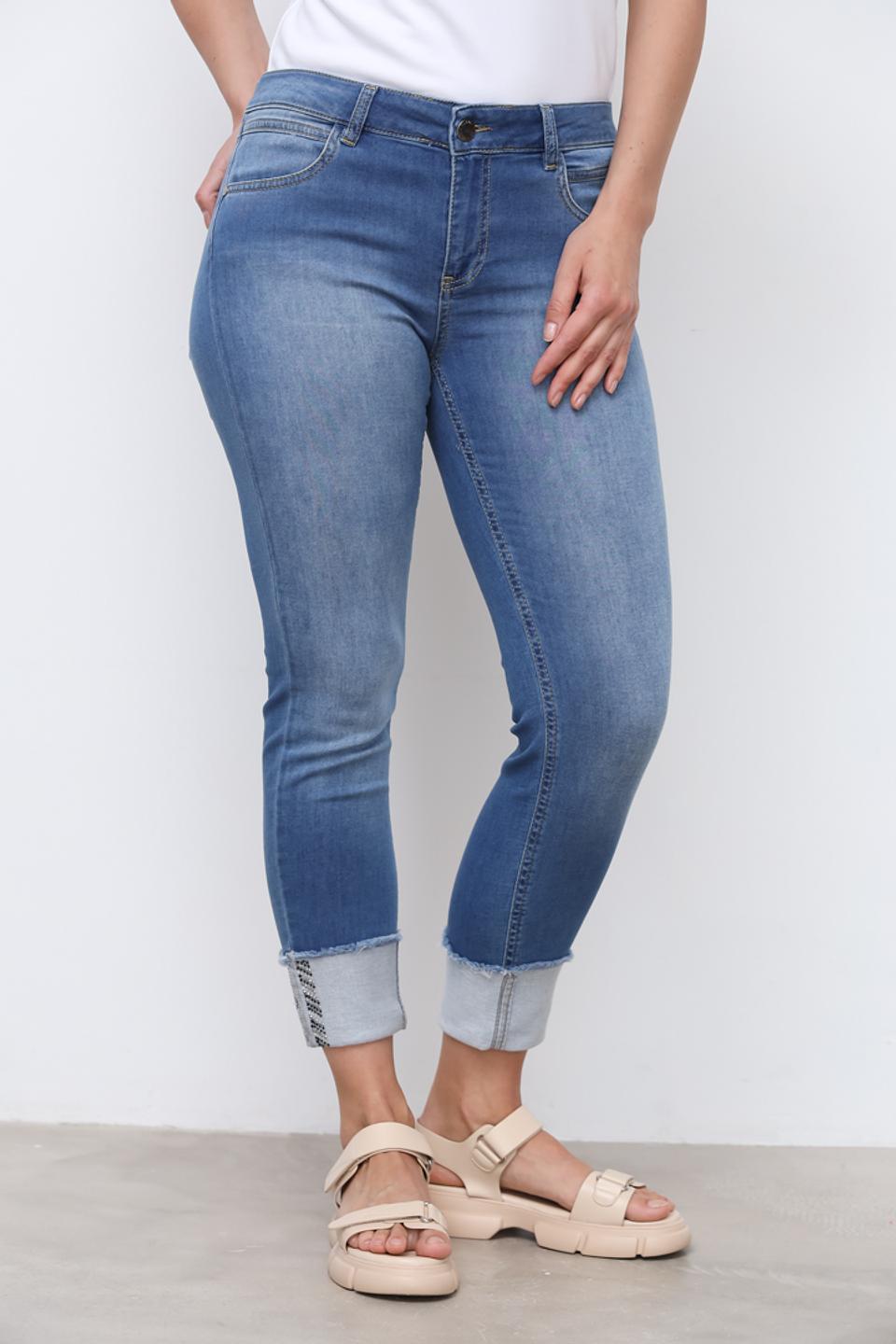 Джинсы Tuzzi с потертостями