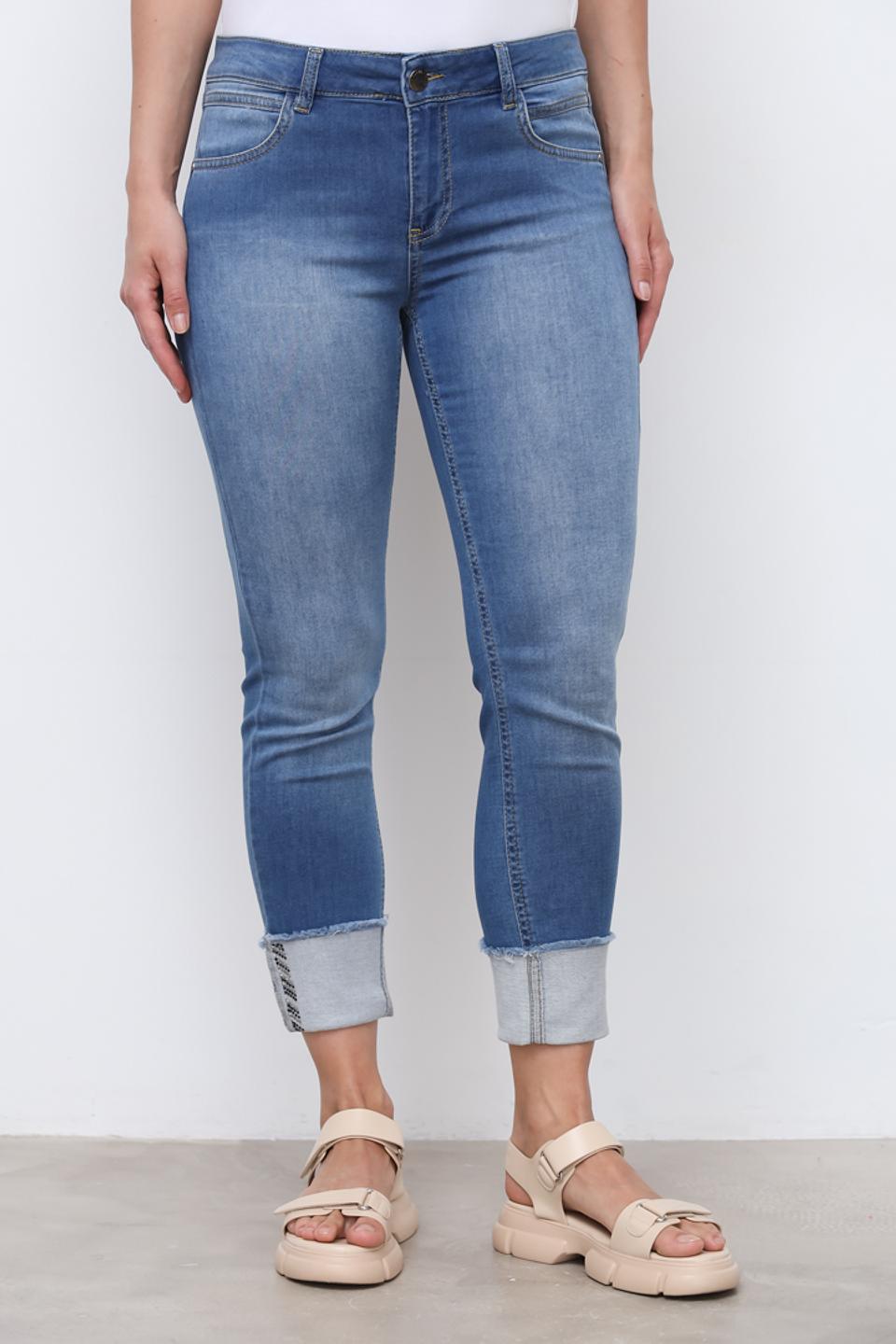 Джинсы Tuzzi с потертостями