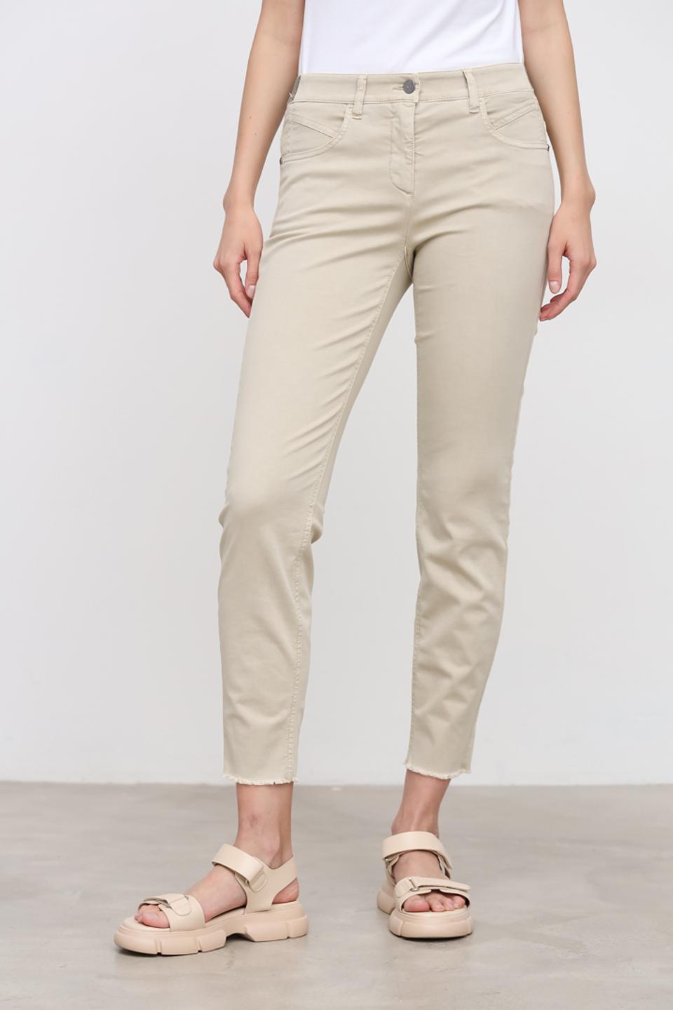 Джинсы Luisa Cerano бежевые