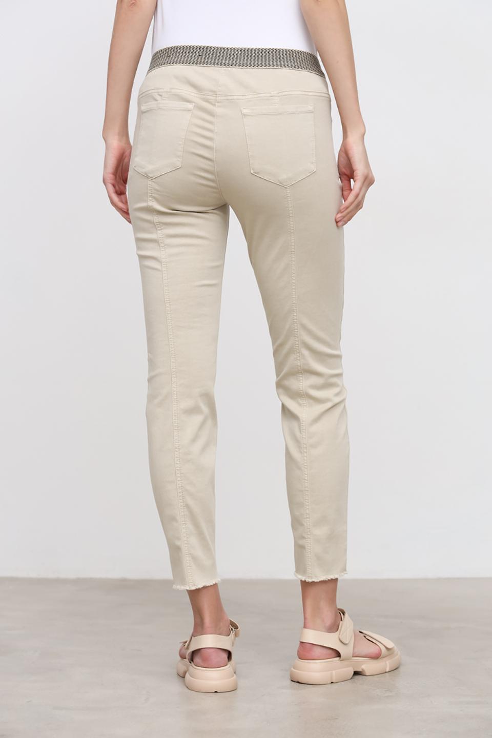 Джинсы Luisa Cerano бежевые