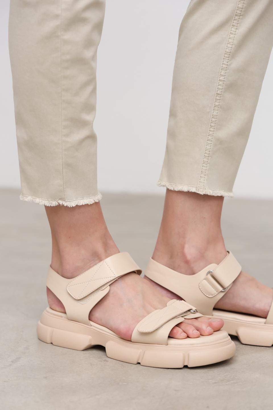 Джинсы Luisa Cerano бежевые