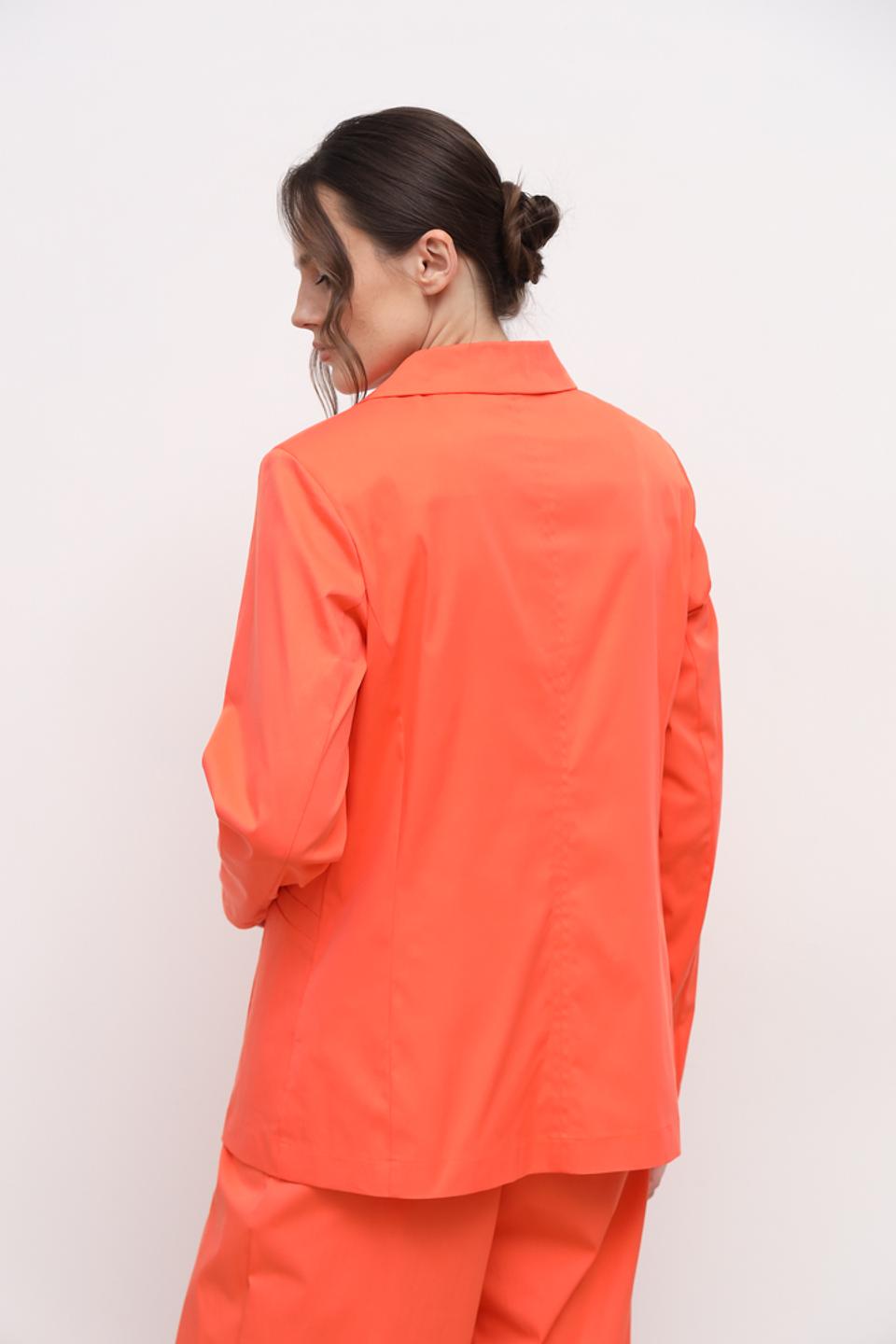 Жакет You Just White оранжевый