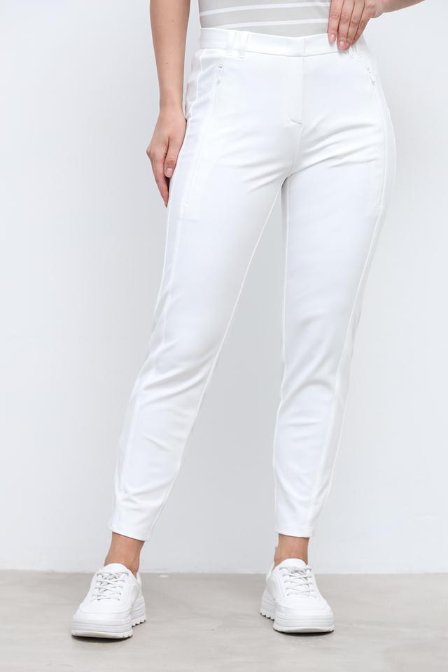 Брюки Tuzzi белые приталенные