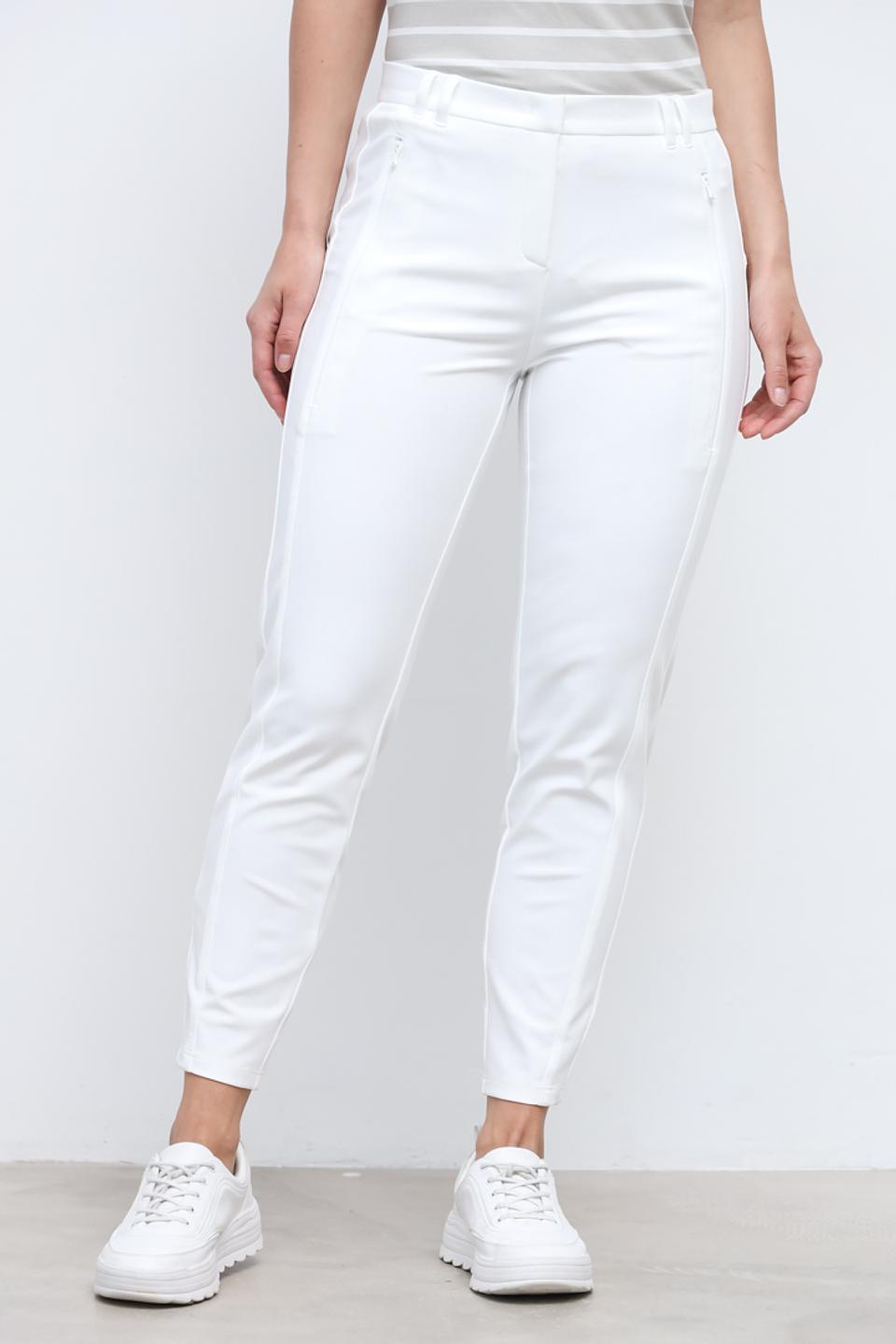 Брюки Tuzzi белые приталенные
