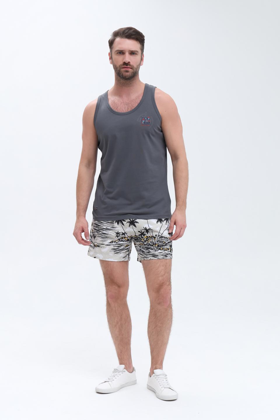 Плавки Boss Black с тропическим принтом