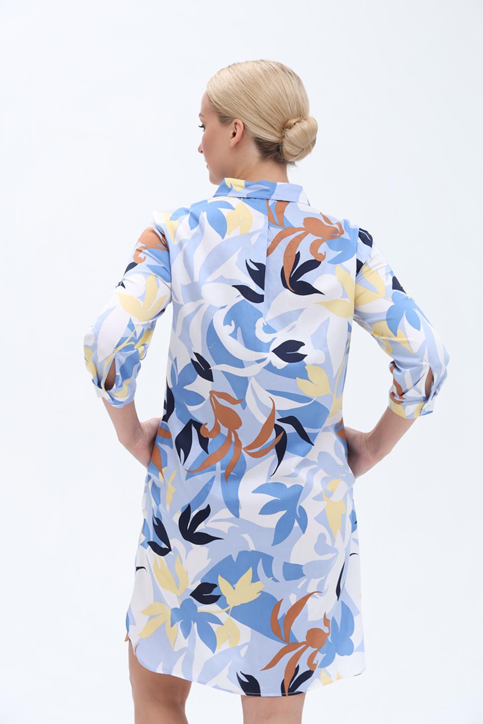 Платье Olsen с цветочным принтом