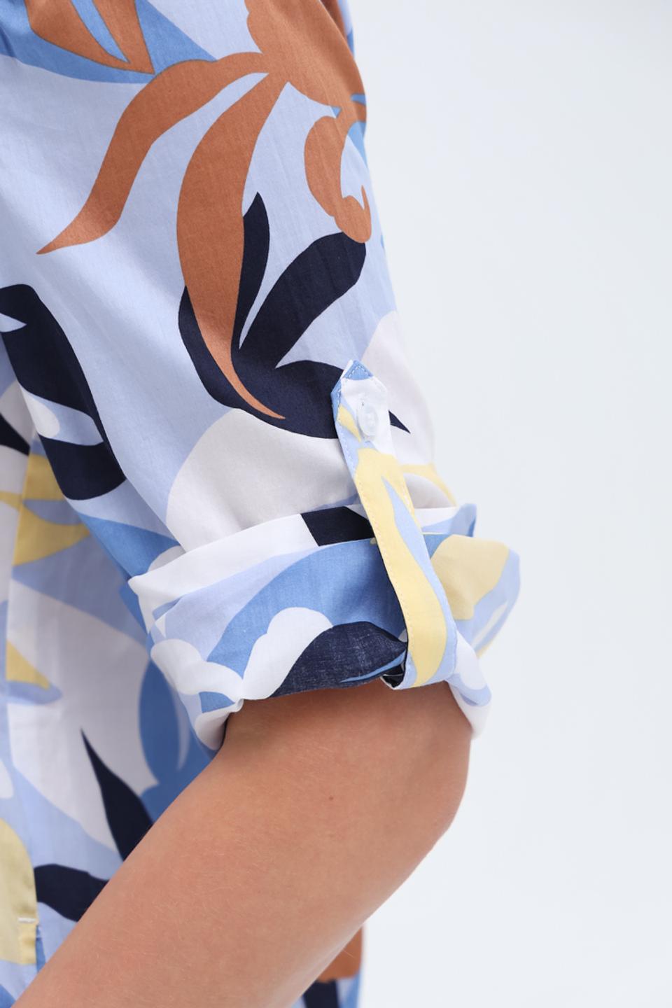 Платье Olsen с цветочным принтом