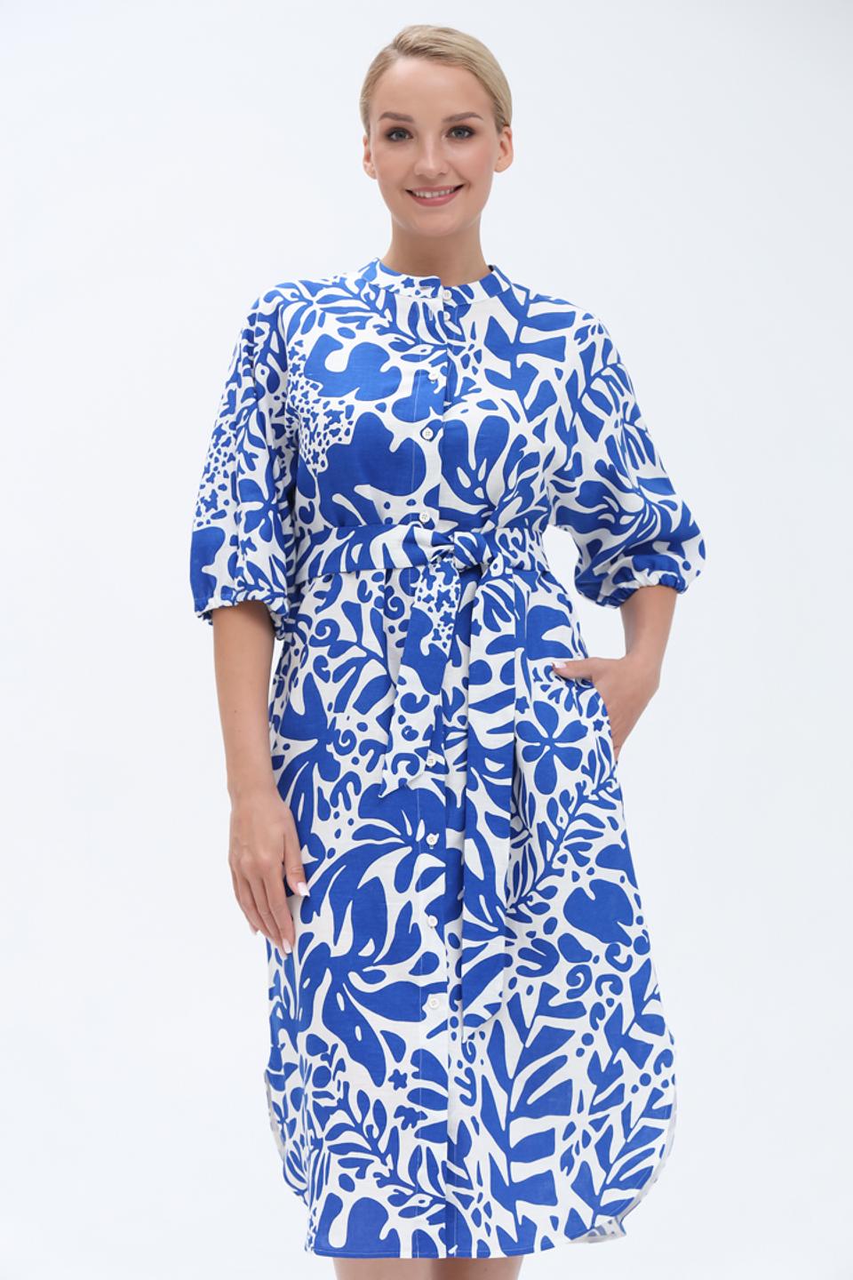 Платье Oui с цветочным принтом