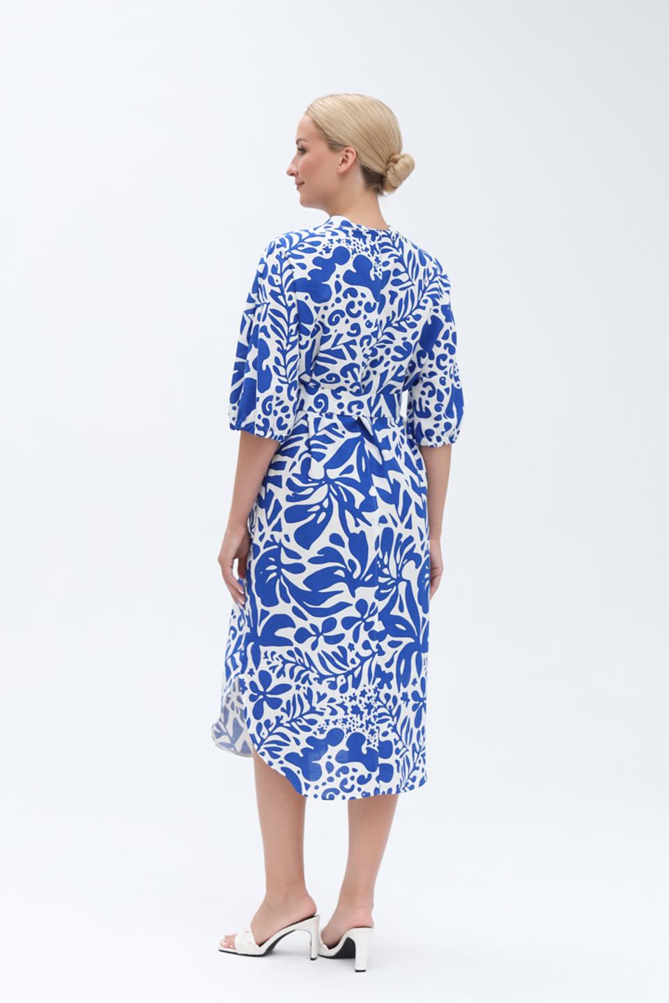 Платье Oui с цветочным принтом