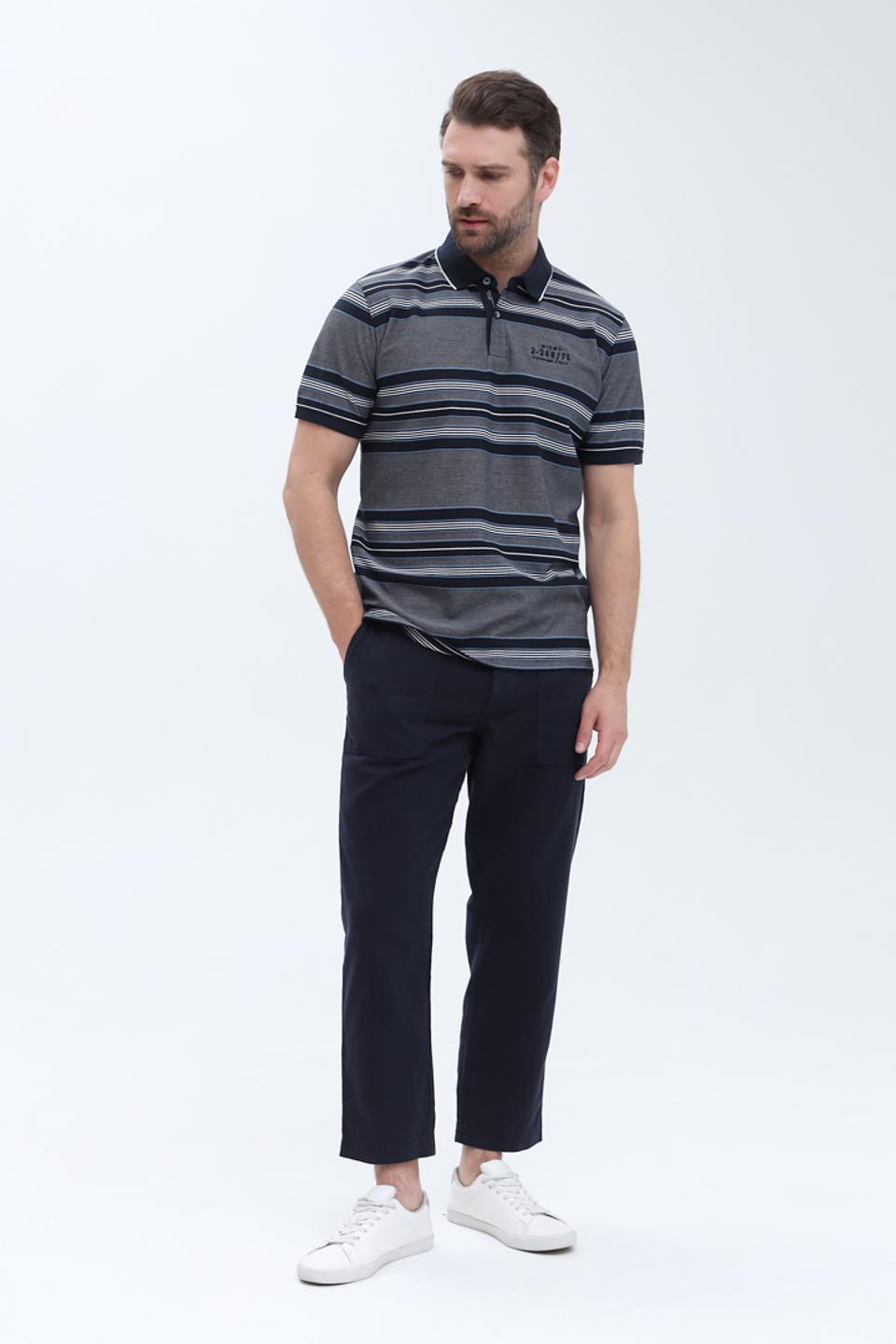 Поло Casa Moda в полоску