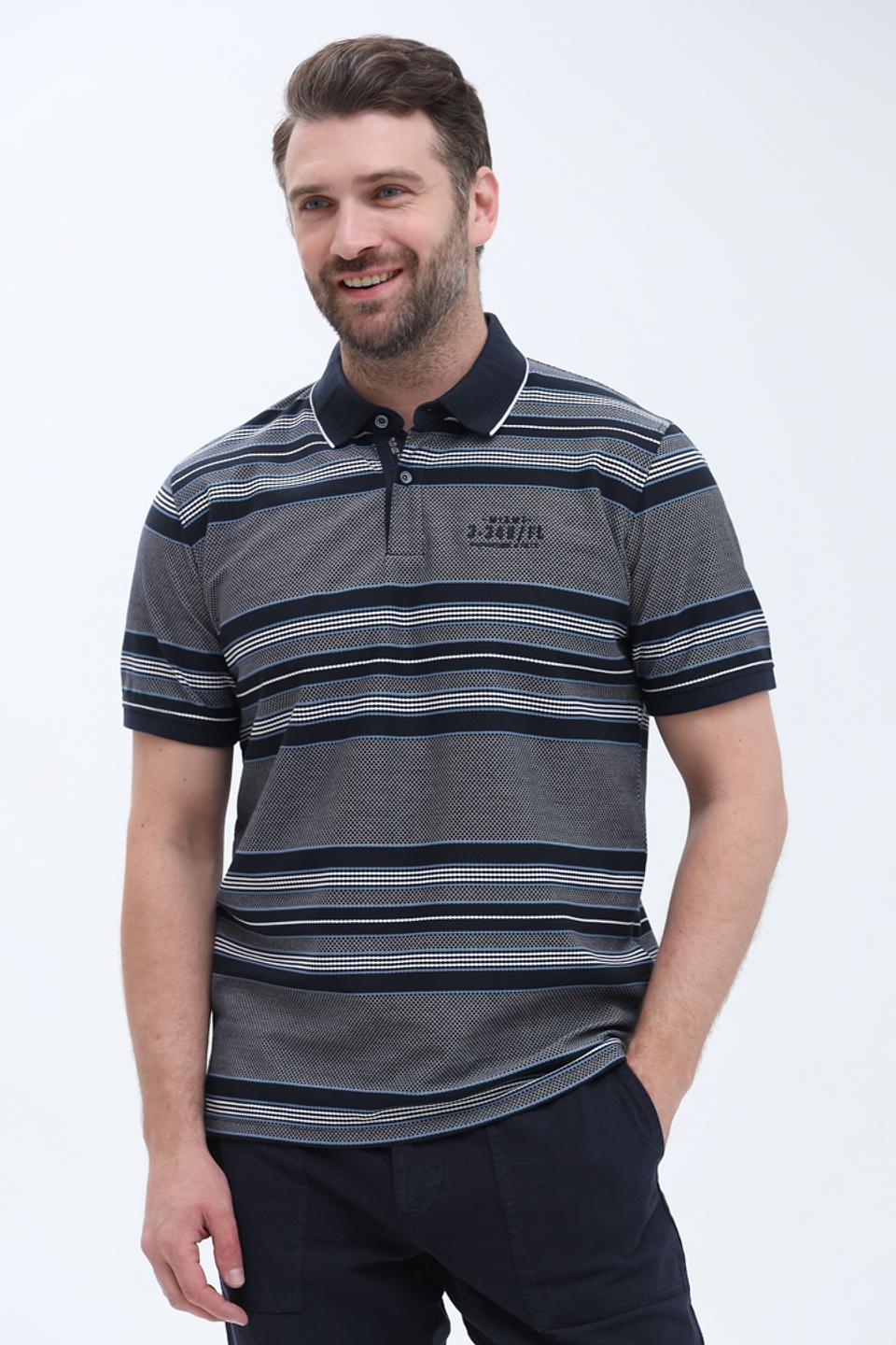 Поло Casa Moda в полоску