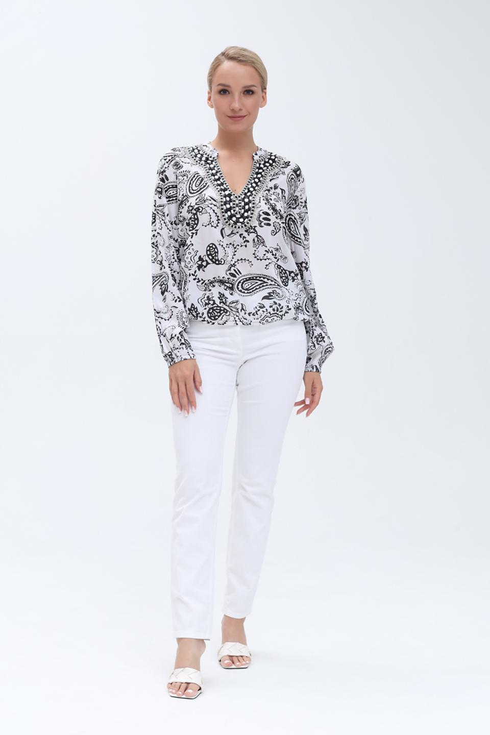 Джинсы Zerres Slim Fit белые