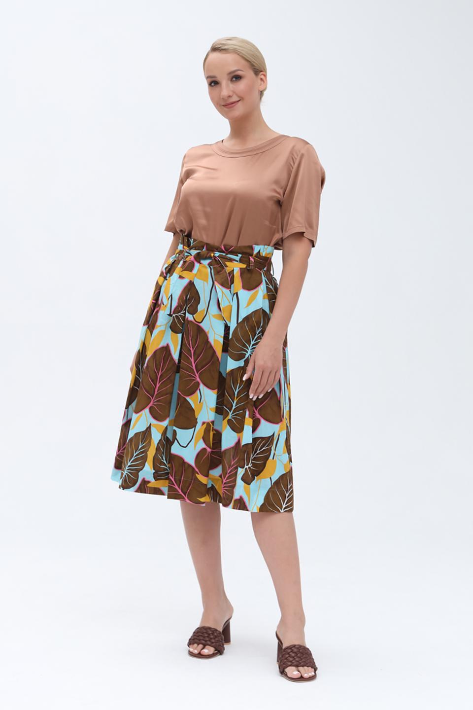 Юбка Cinque с цветочным принтом