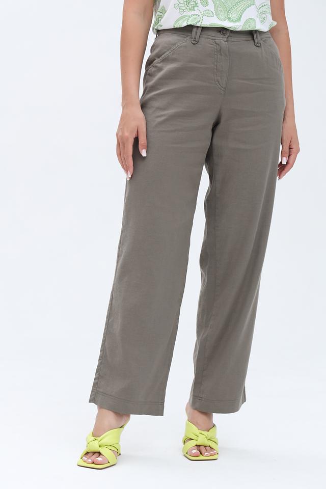 Брюки Gardeur хаки с зауженным низом