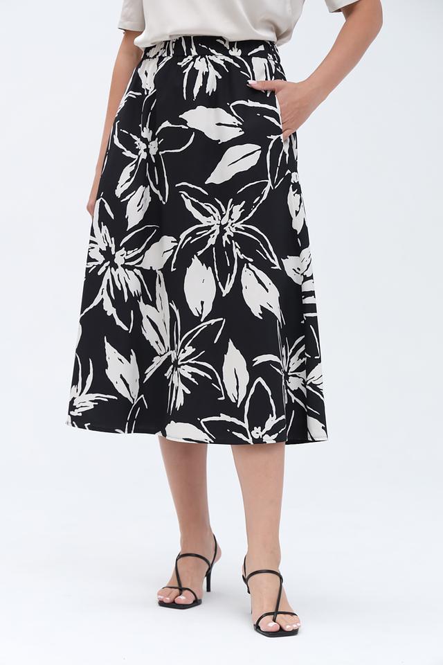 Юбка Luisa Cerano с цветочным принтом