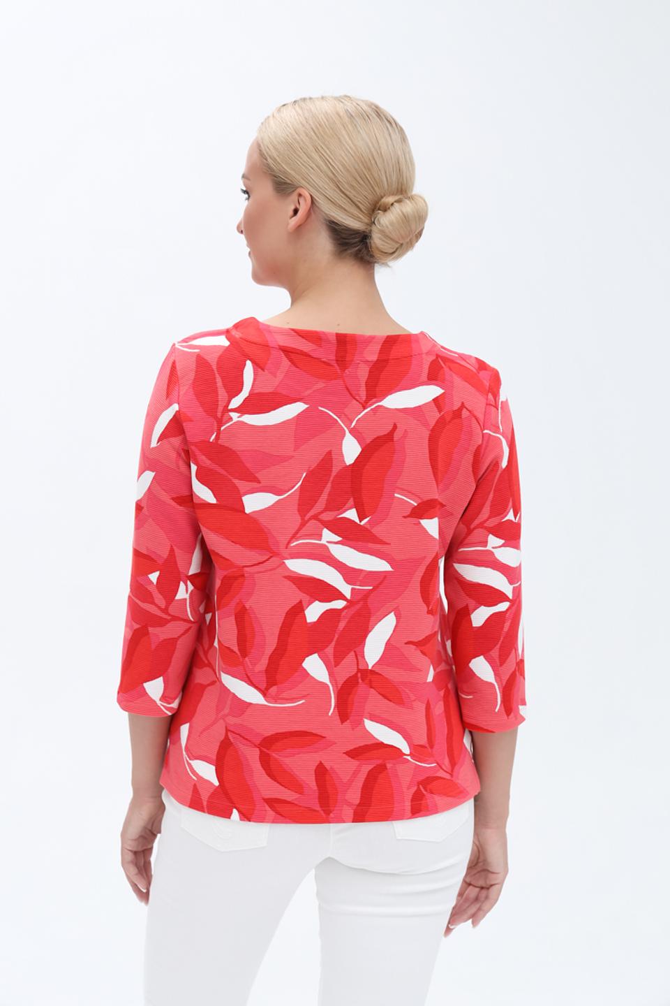 Пуловер Olsen с цветочным принтом