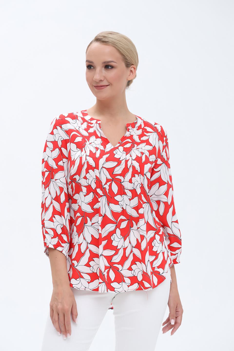 Блуза Olsen с цветочным принтом