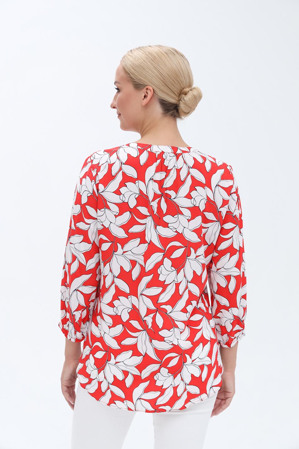 Блуза Olsen с цветочным принтом