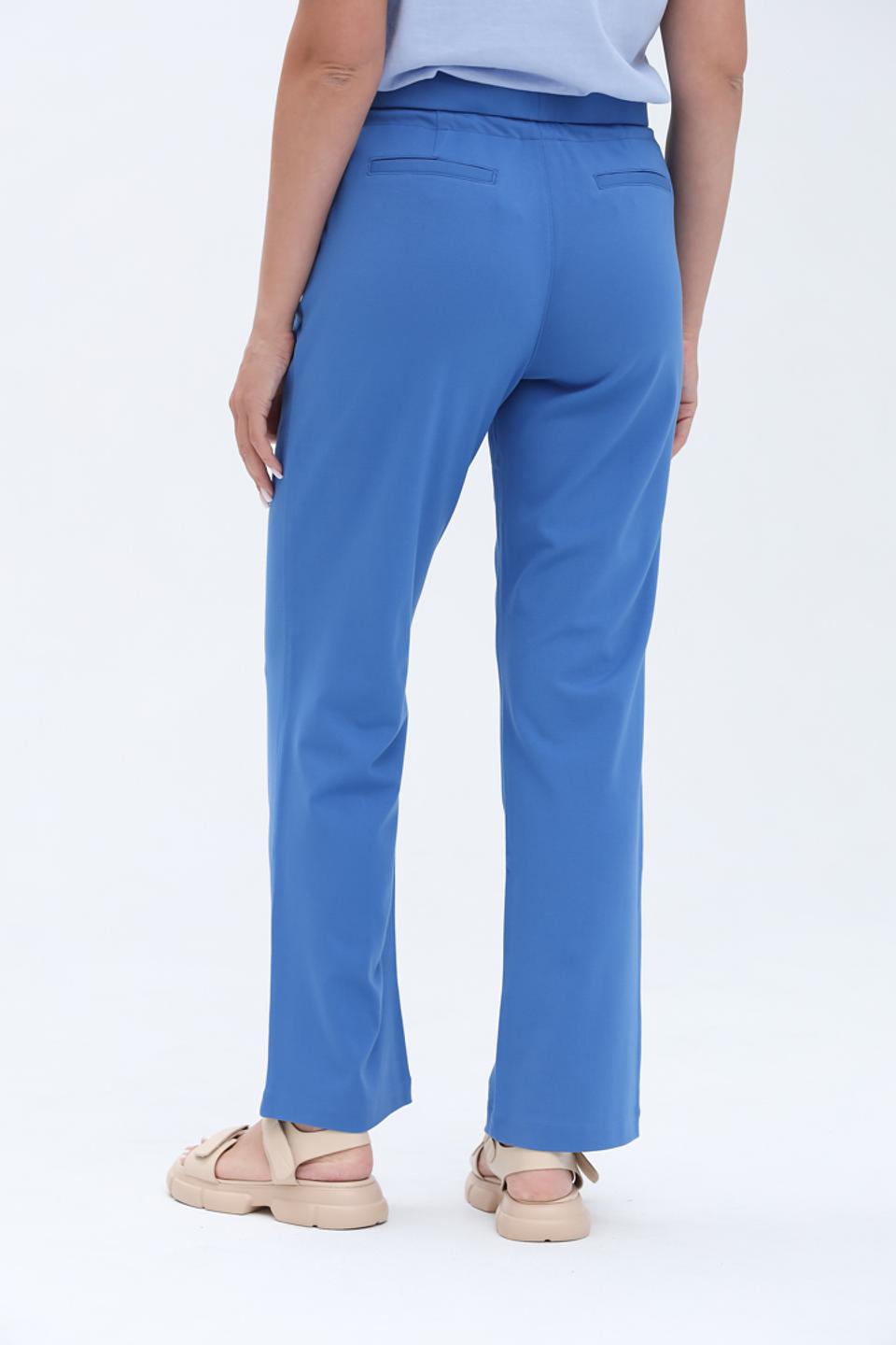 Брюки трикотажные Olsen голубые